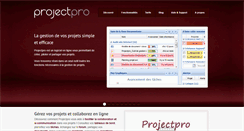 Desktop Screenshot of fr.projectpro.eu